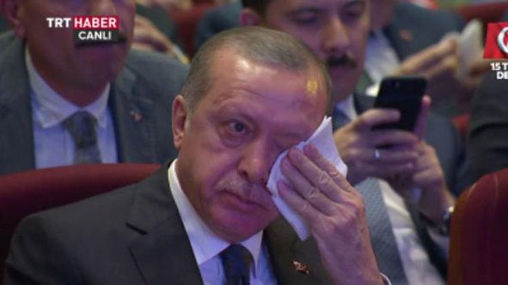 15 Temmuz anmasında Erdoğan'ı ağlatan şiir