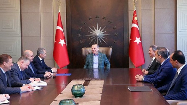 Erdoğan, Rusya Savunma Bakanı'yla görüştü