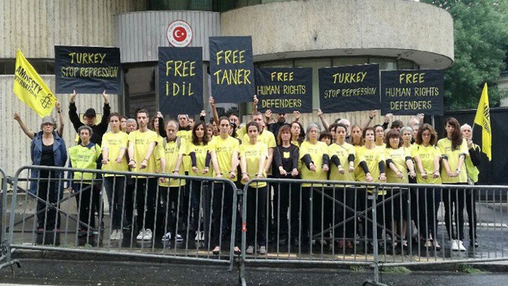 Af Örgütü'nden 'hücreli Türkiye' protestosu