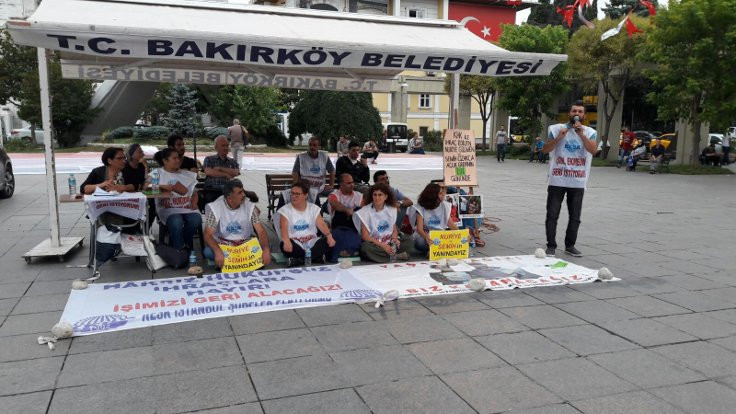 İhraç edilen KESK'liler Ankara'ya gidiyor