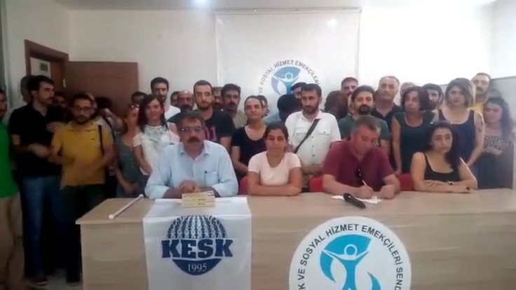 Diyarbakır'da gözaltına alınan KESK’liler serbest bırakıldı