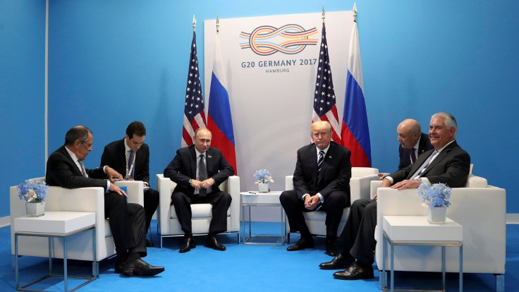 Putin-Trump görüşmesinden kareler... - Sayfa 1