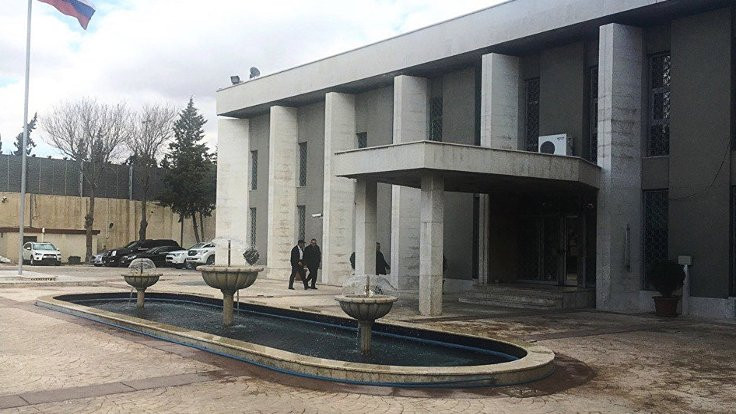 Rusya’nın Şam Büyükelçiliği'ne saldırı