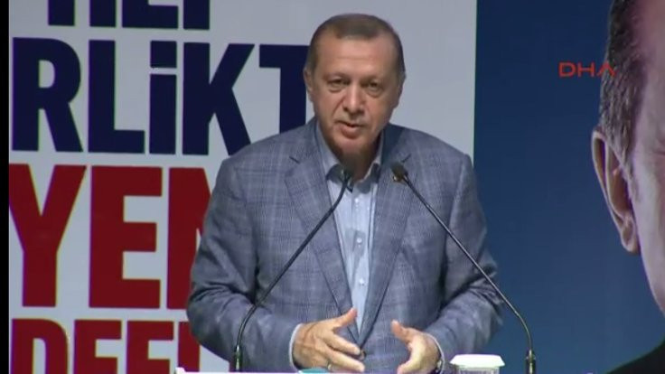 Erdoğan: Kim ne derse desin, hepsi hikâye