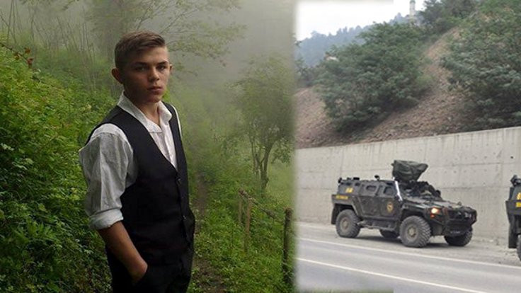 Trabzon Valiliği’nden çatışmada ölen çocuk açıklaması: Askere yardım ediyordu