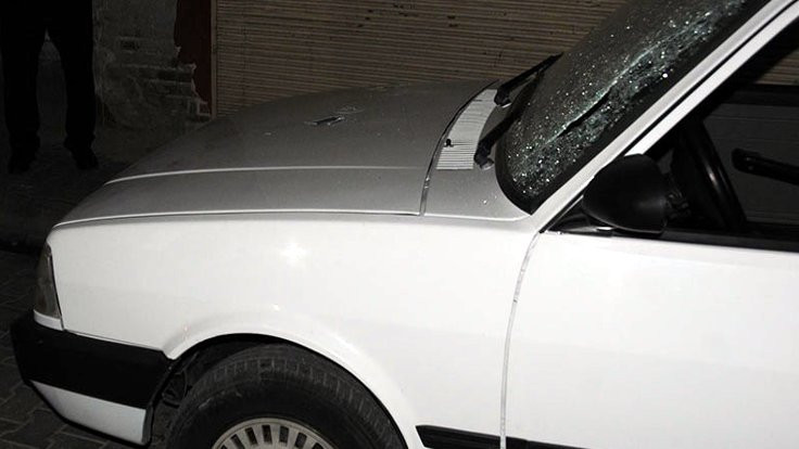 Adana'da polis otosuna silahlı saldırı