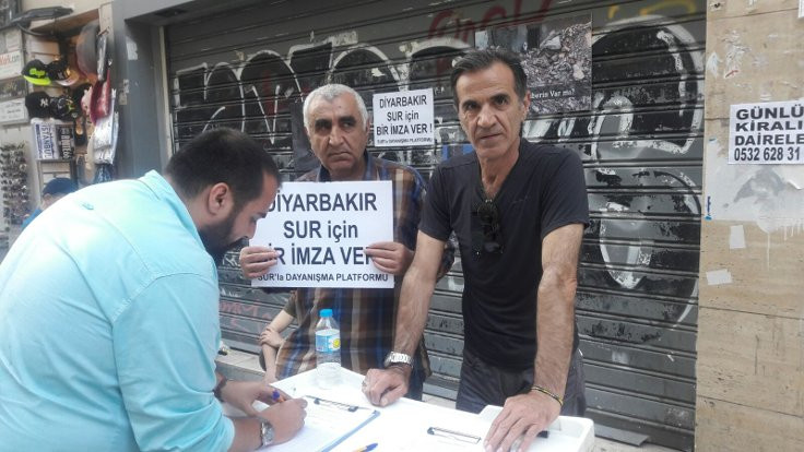 İstanbul'da Sur için kampanya