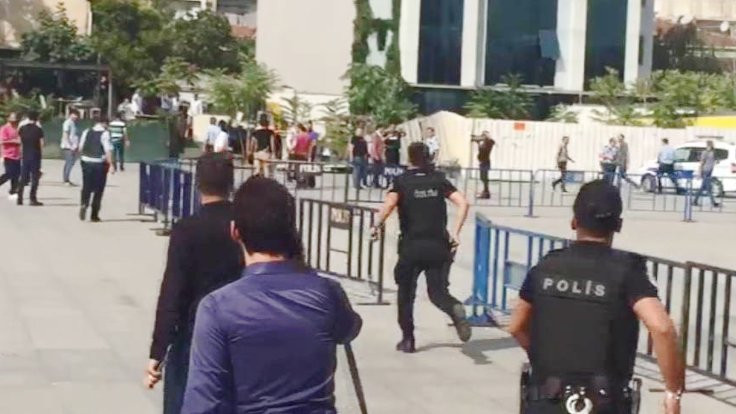 İstanbul Adliyesi önünde mafya çatışması