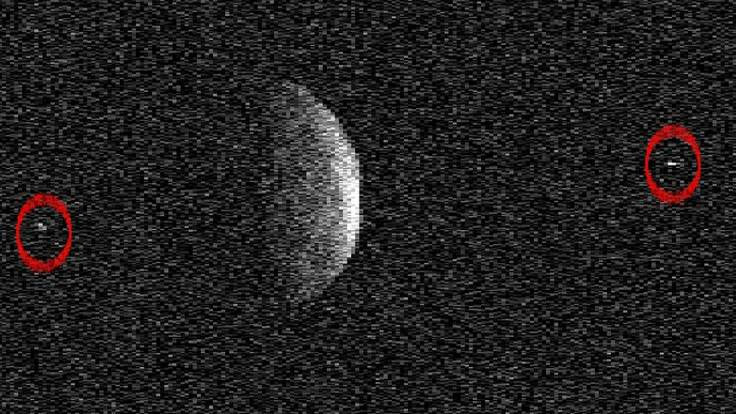 Florence asteroidinin iki uydusu olduğu keşfedildi