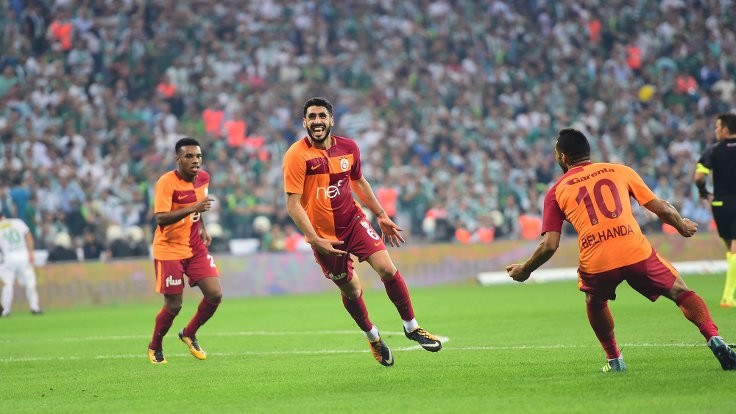 Galatasaray, Bursa'dan 3 puanla dönüyor
