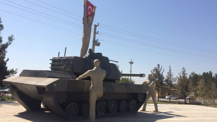 Harran'daki anıttan Erdoğan heykeli kaldırıldı