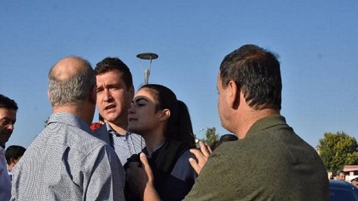 Davutoğlu'nu görmek isterken gözaltına alındı