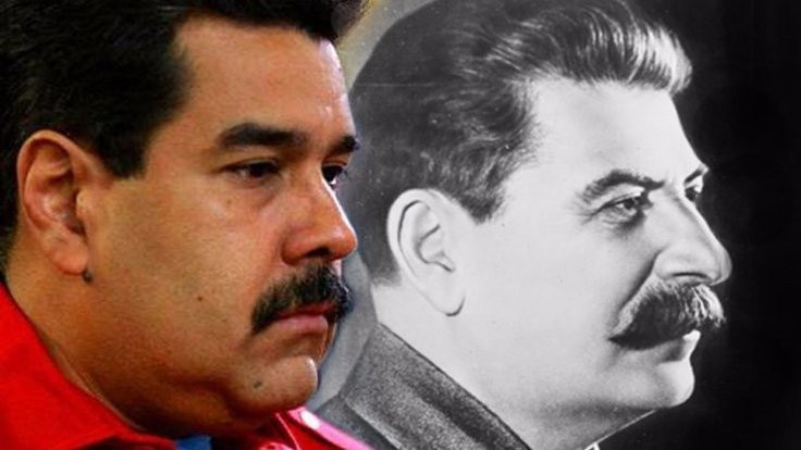Maduro: Bakın profilden Stalin'e benziyorum