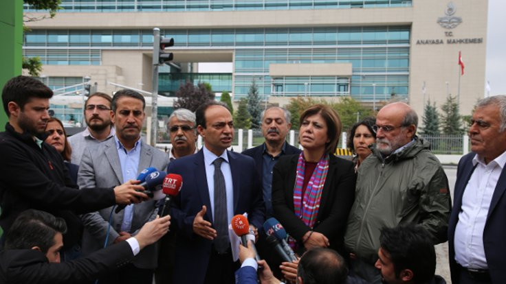 HDP Sözcüsü Baydemir: Hafta boyunca AYM önünde olacağız