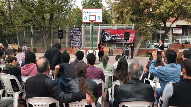 Çankaya'da Ali Kitapcı Parkı açıldı