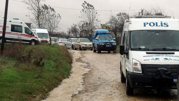 Tekirdağ'da askeri araç sele kapıldı
