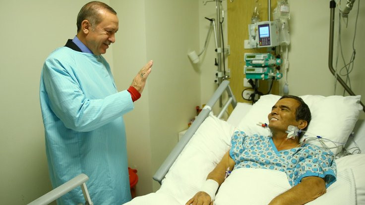 Erdoğan, Naim Süleymanoğlu'nu ziyaret etti