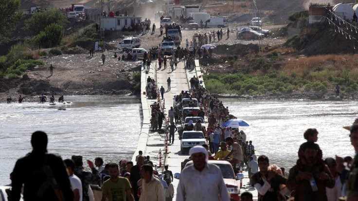 Irak ordusu Rojava sınırını devralıyor