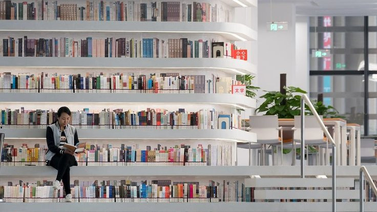 Çin'de 1 milyon 200 bin kitaplık kütüphane açıldı - Sayfa 4