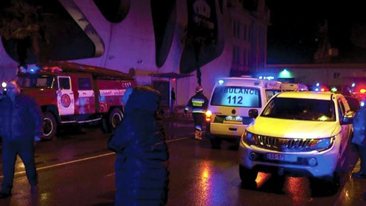 Batum'da Türk işadamına ait otelde yangın: 12 ölü