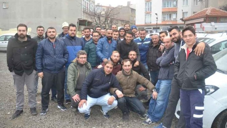 Türk Telekom işçileri, Çorlu'da iş bıraktı