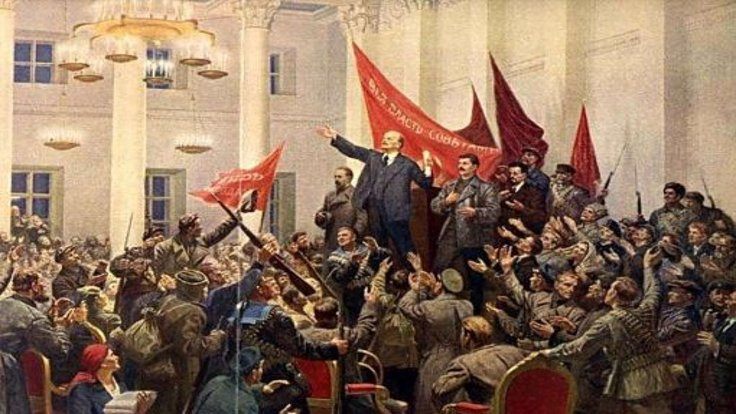 Ekim Devrimi Ankara'da