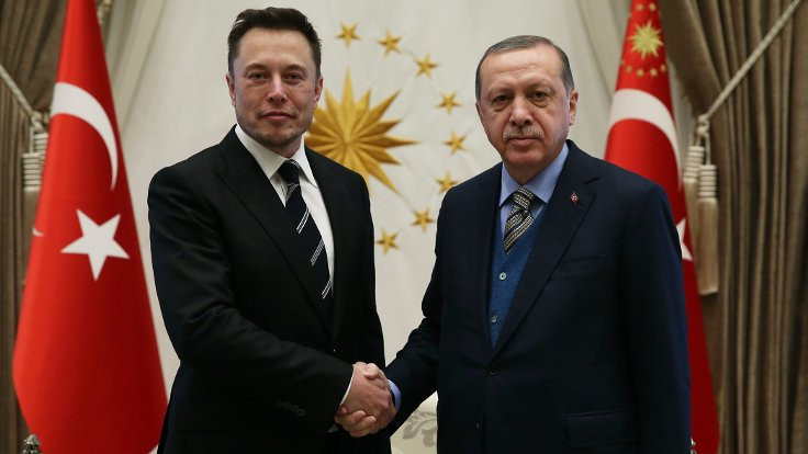 Erdoğan, Tesla CEO'su Musk'la görüştü