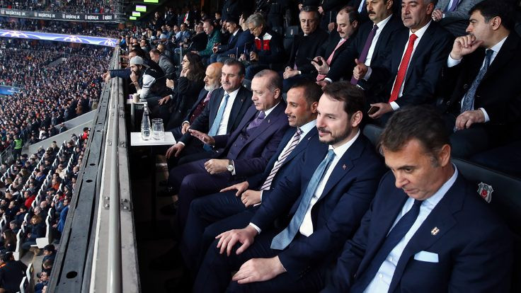 Cumhurbaşkanı Erdoğan ve TFF'den Beşiktaş'a tebrik mesajı