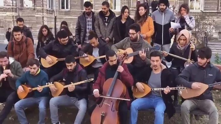 İTÜ'de 'müzik haramdır' bildirisi