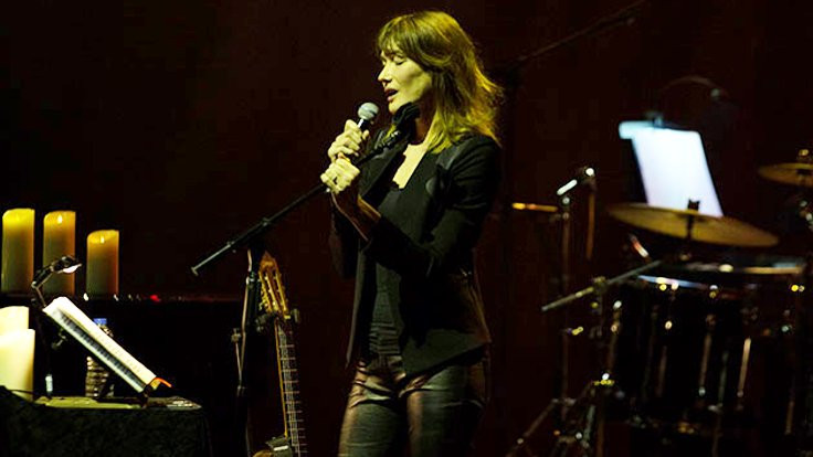 Eski 'First Lady' İstanbul'da konser verdi