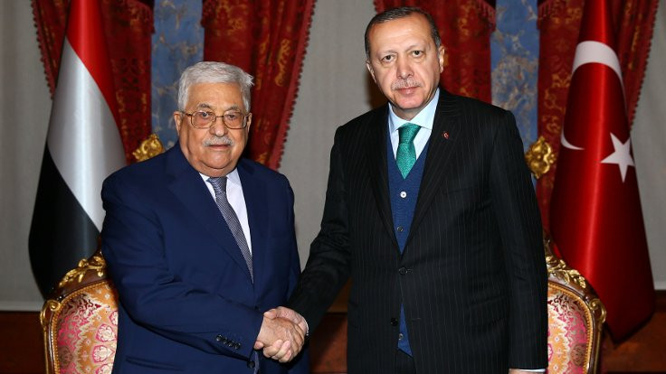 Cumhurbaşkanı Erdoğan, Abbas'la görüştü