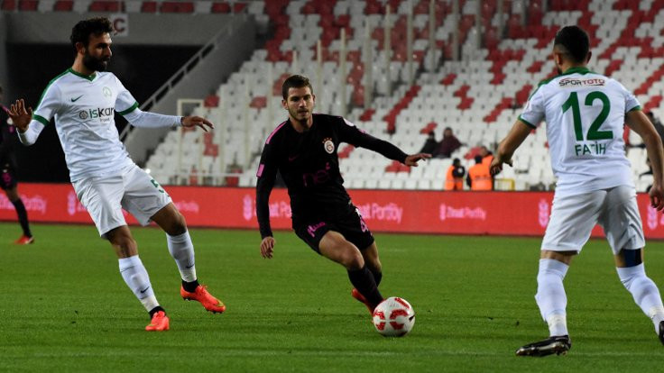 Sivas Belediyespor: 2 - Galatasaray: 1