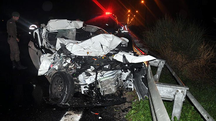 Aydın'daki kazada 3 hukuk öğrencisi öldü