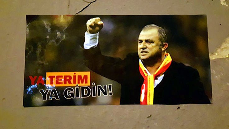 Galatasaray taraftarı: 'Ya Terim ya gidin!'