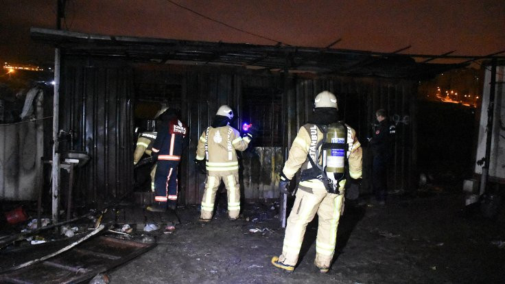 Konteynerde yangın: 3 işçi öldü