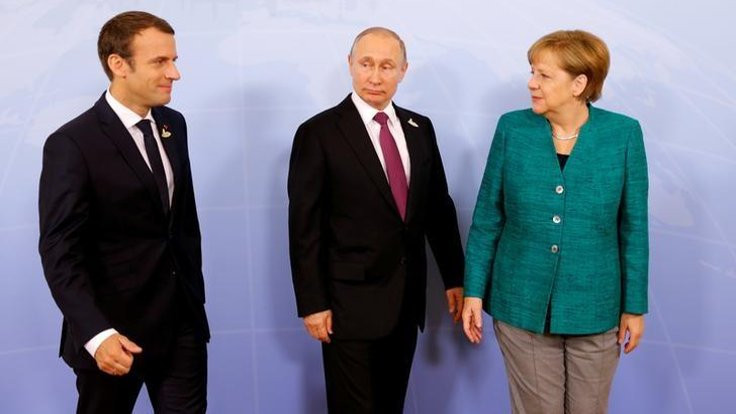 Almanya, Fransa ve Rusya; Suriye'yi görüştü