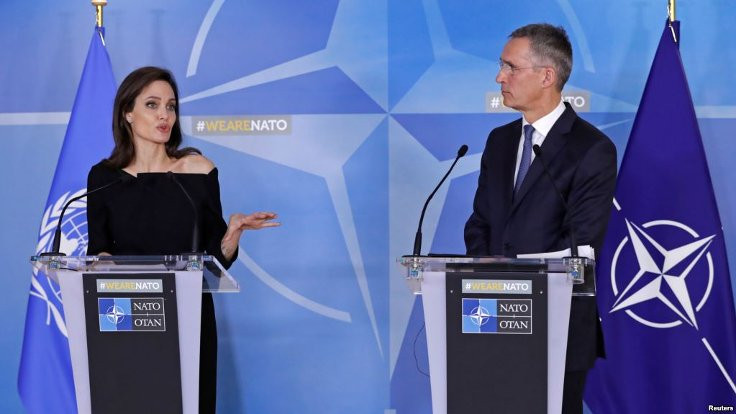 Angelina Jolie'den NATO'ya 'cinsel şiddet' uyarısı