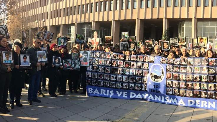 Ankara Katliamı davasında, sanıkların tutukluluk hallerinin devamına karar verildi