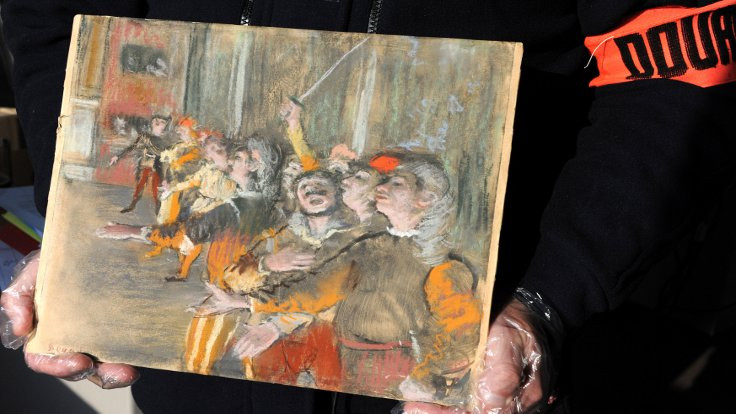 Dokuz yıl önce çalınan Degas tablosu otobüste bulundu!