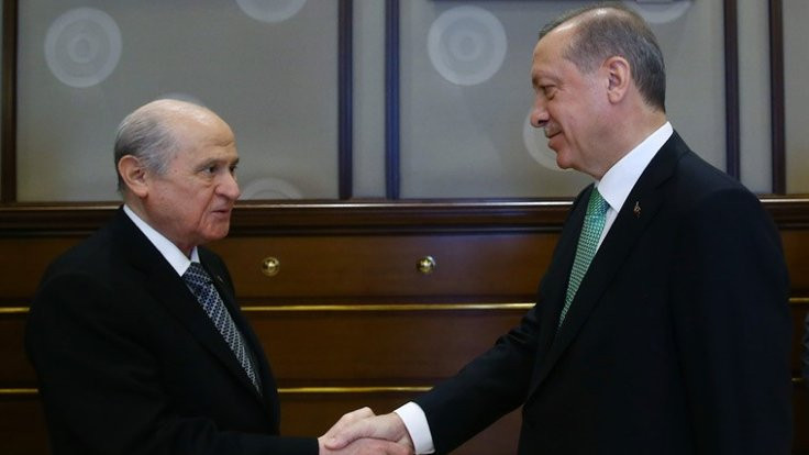 Erdoğan ve Bahçeli, ittifakı görüştü