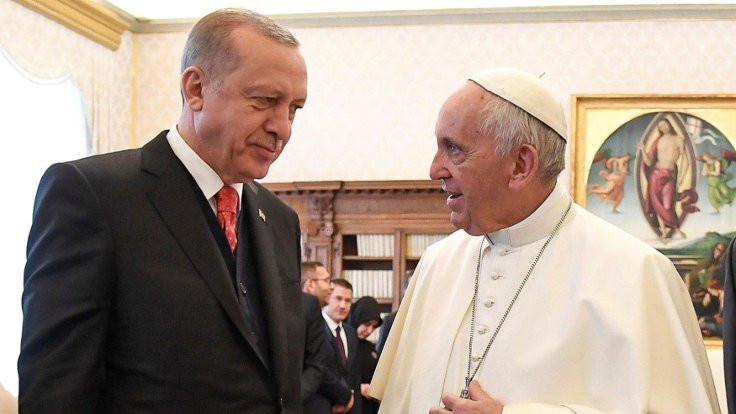 Papa'dan Erdoğan'a: Buongiorno