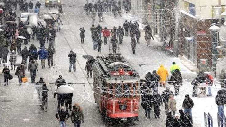 İstanbul'a kar yağışı geliyor