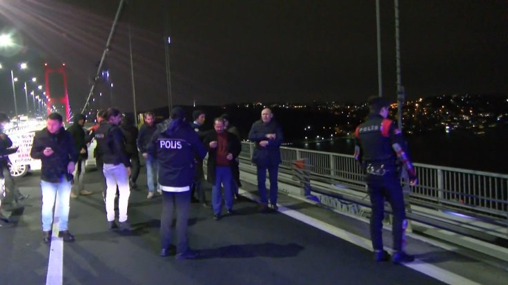 15 Temmuz Şehitler Köprüsü'ndeki eylem sona erdi