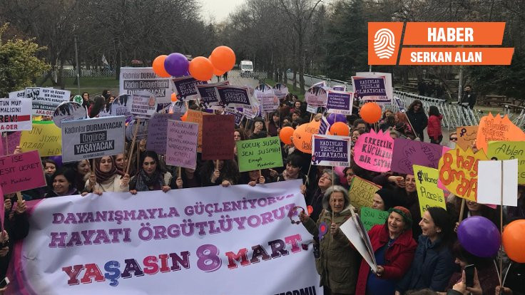 Ankara'da kadınlar sokaktan vazgeçmedi!