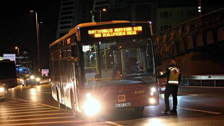 Halk otobüsleri cuma günü çalışmayacak