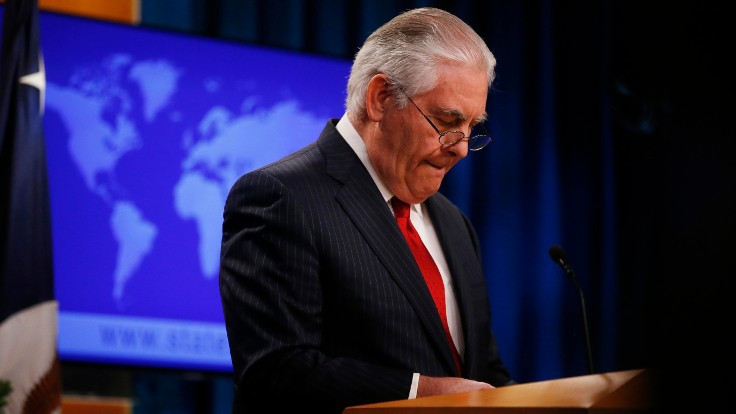 Rex Tillerson: Irak ve Suriye'de yapılacak çok şey var