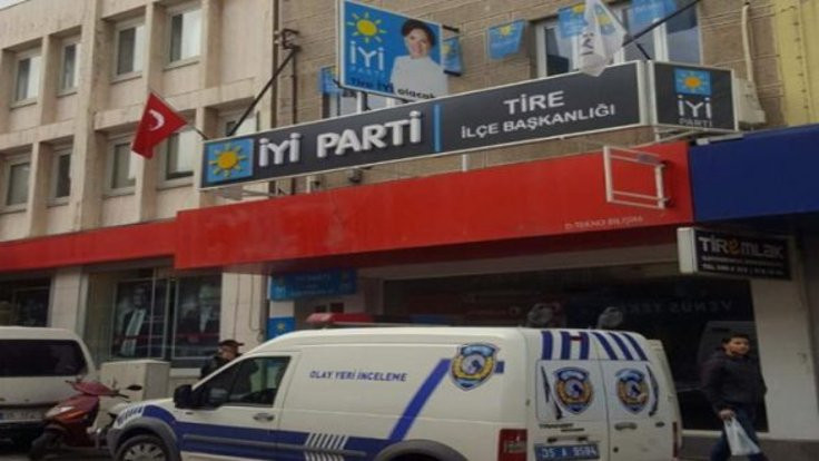 Tire İYİ Parti İlçe Başkanı Duran'a makamında silahlı saldırı girişimi