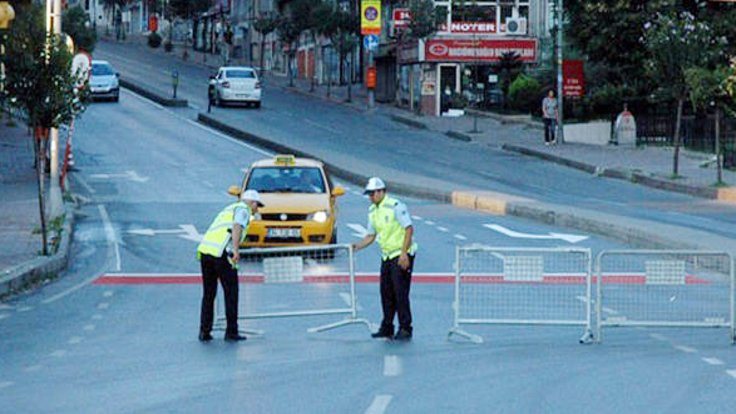 İstanbul'da yarın kapalı yollar