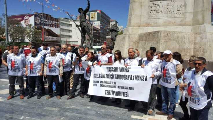 Ankara’da işçilere 1 Mayıs çağrısı
