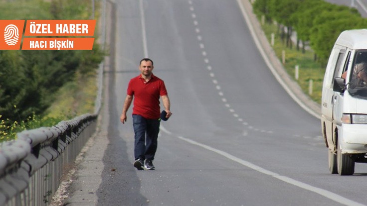 Barış için Diyarbakır'a yürüyen aday